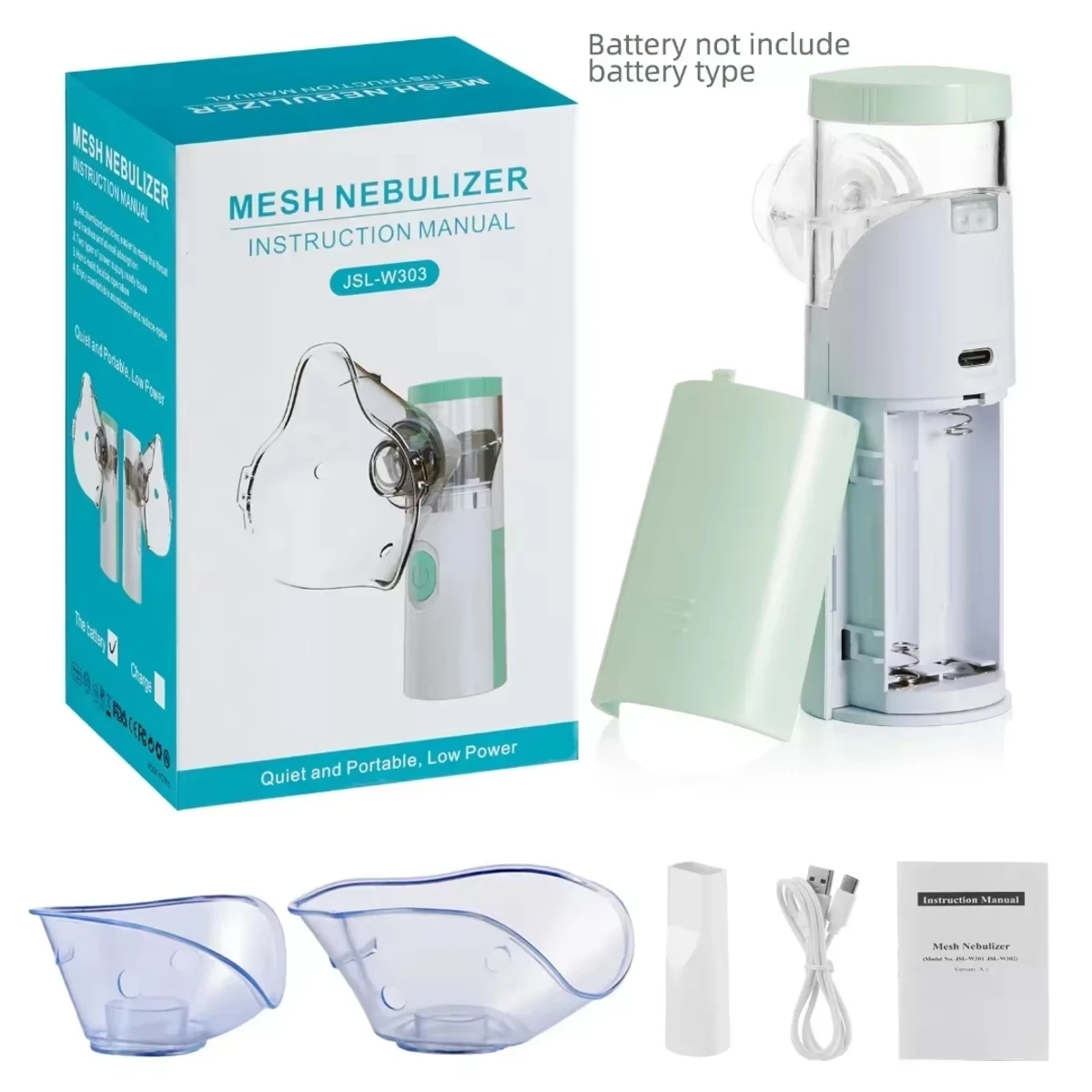 Portable Mesh Nebulizer JSL-W303