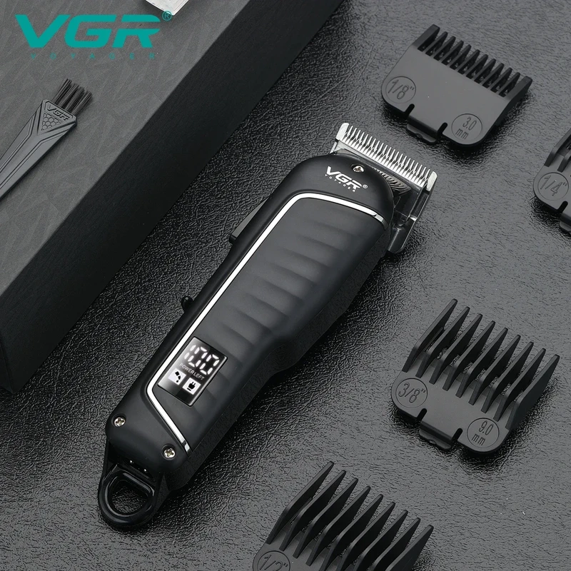 VGR Hair Clipper Professional Trimmer Rechargeable V-683 - Image 6