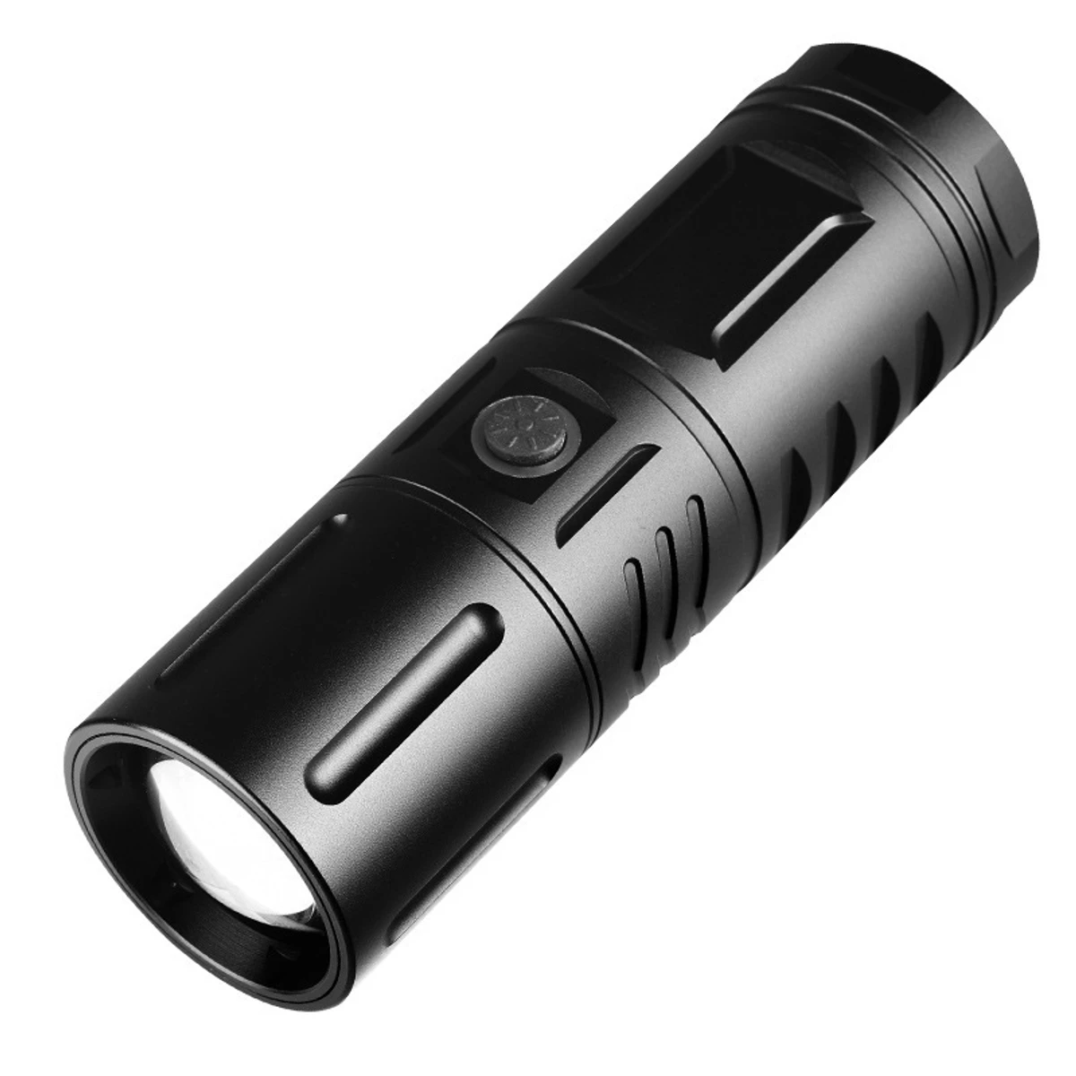 LED Rechargeable torch light with power bank - Image 4