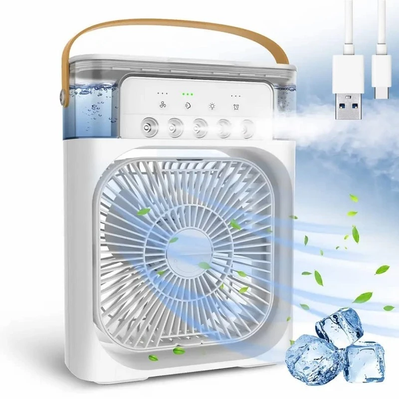 Portable Mini Water Air Cooler Table Fan