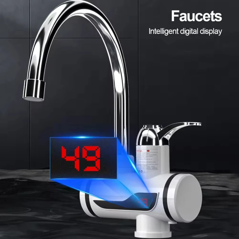 Digital Instant Hot Water Tap ( Wall Fitting)