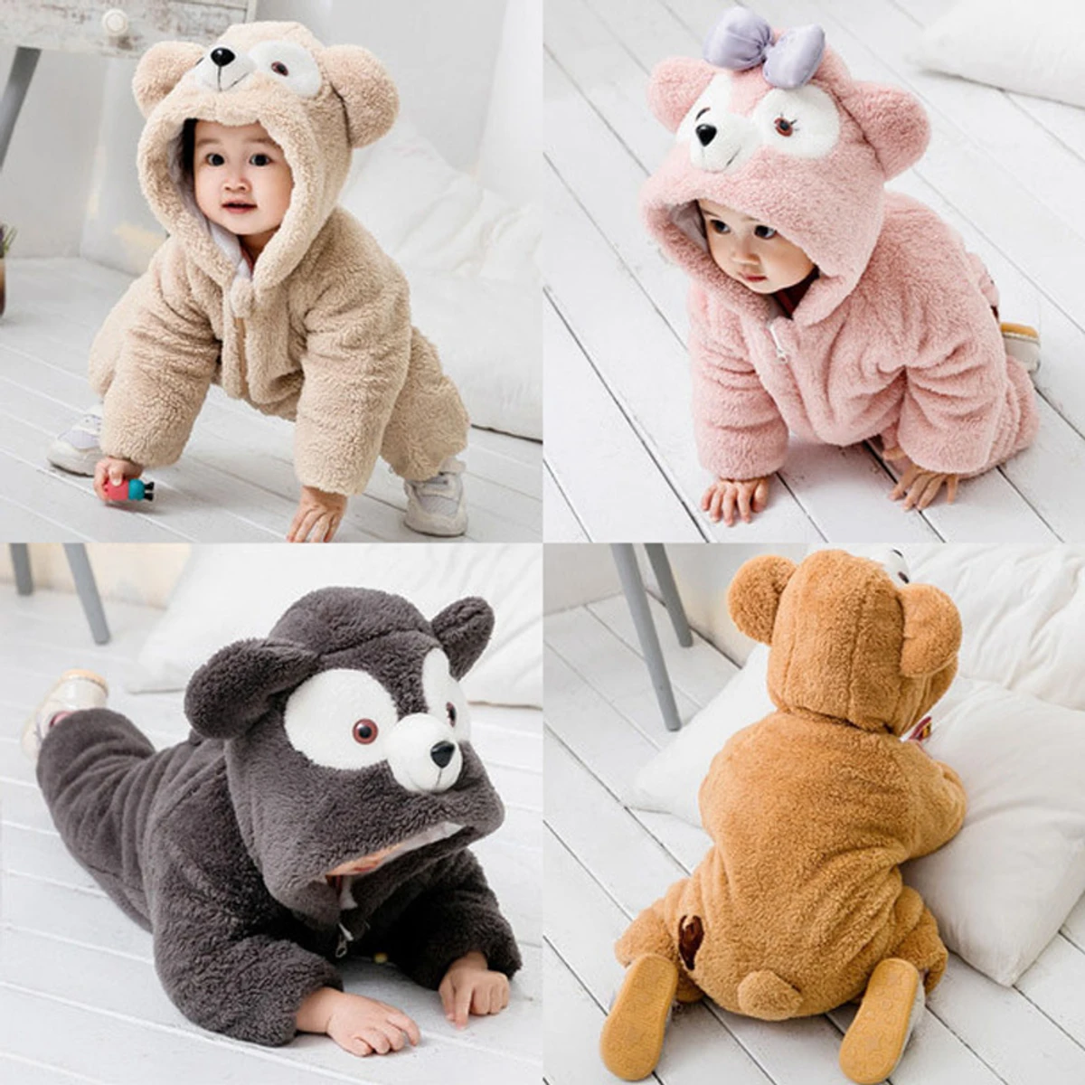 Baby Clothes Infant Jumpsuit Romper Overalls Jumpsuit - Image 5