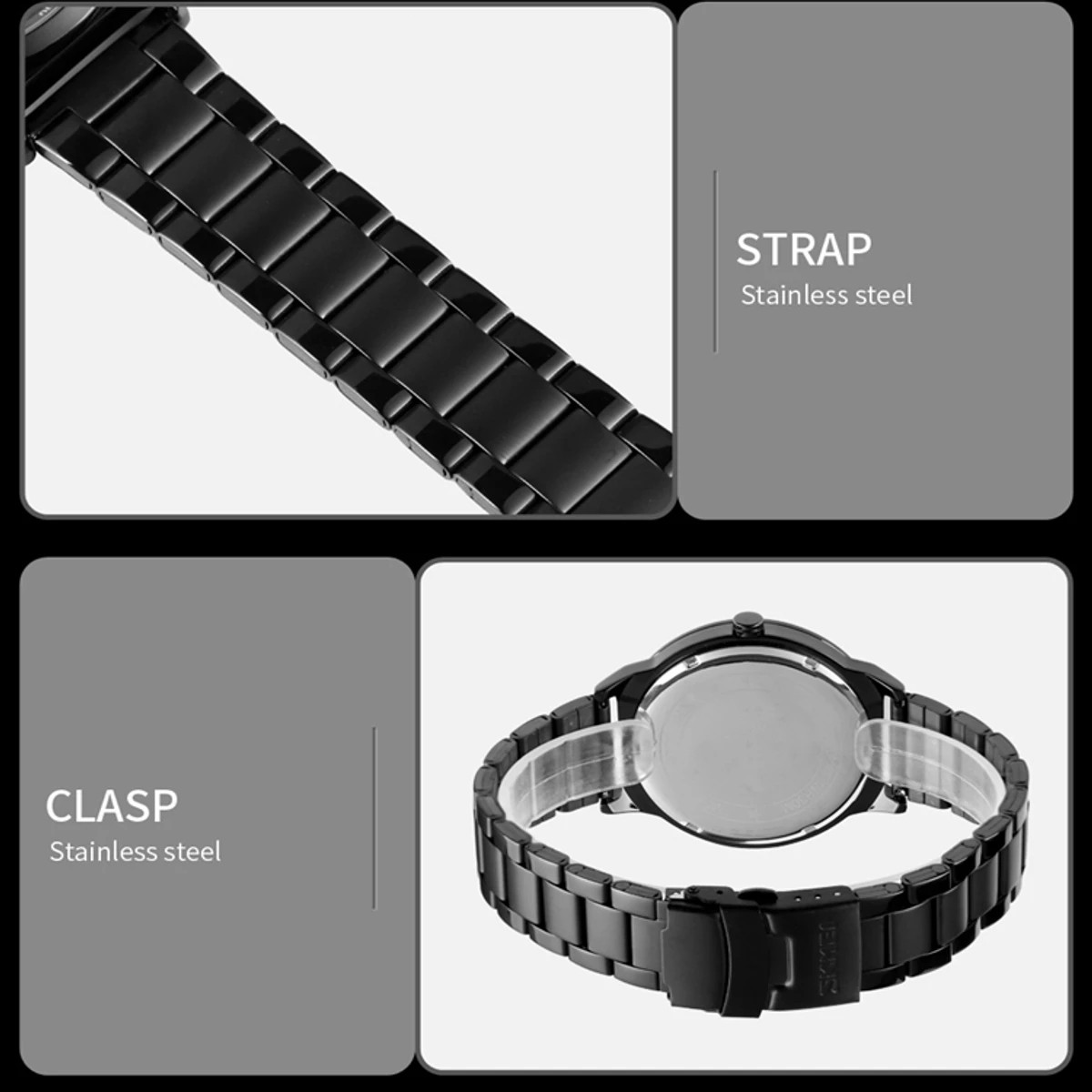 SKMEI 9210 Brand Luxury Quartz Watch Men Fashion 3D Dial Mens Watches Reloj Relogio Masculino Sport Waterproof Man Wristwatches - Image 5