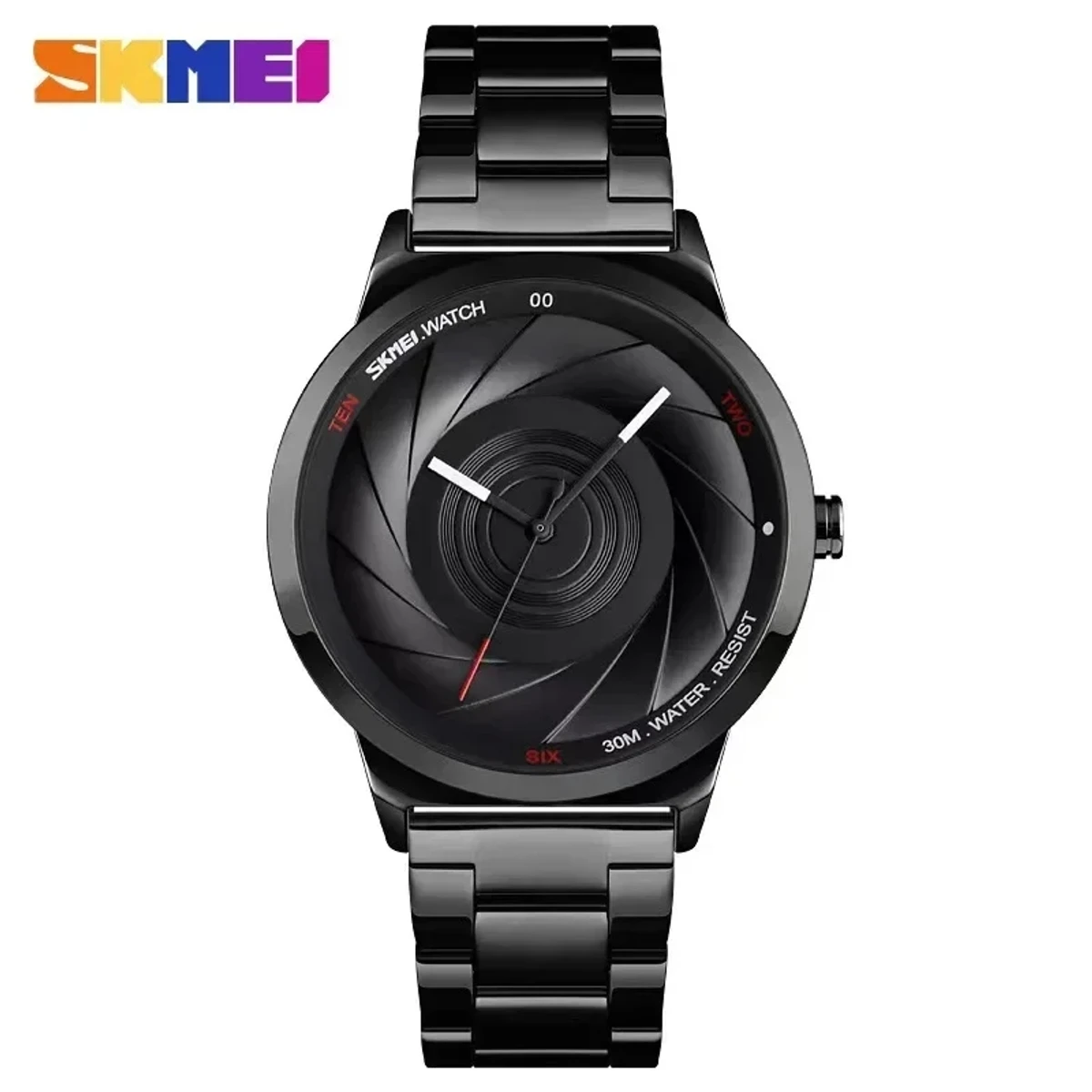 SKMEI 9210 Brand Luxury Quartz Watch Men Fashion 3D Dial Mens Watches Reloj Relogio Masculino Sport Waterproof Man Wristwatches