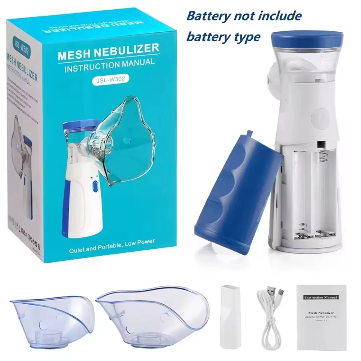 Portable Mesh Nebulizer JSL-W302