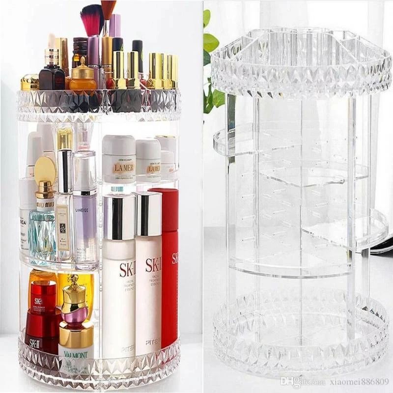 Cosmetics Makeup Organizer 3D Rotating 360 - Image 3