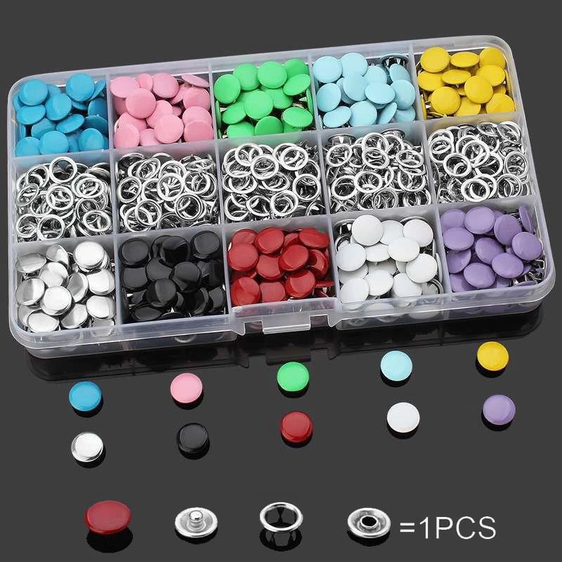 Snap Five-Prong Button Installation Tool Kit-100 Pcs Button Free(বোতাম ইনস্টলেশন টুল) - Image 3