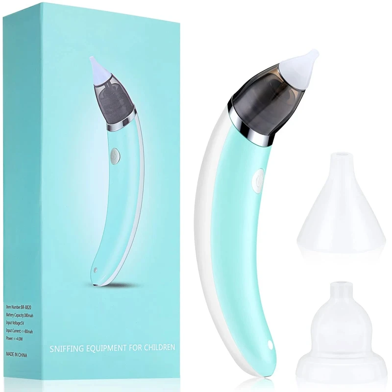 Electric Baby Nasal Aspirator Electric Nose Cleaner Sniffling Equipment Safe Hygienic Nose Snot Cleaner For Newborns Boy Girls - Image 3