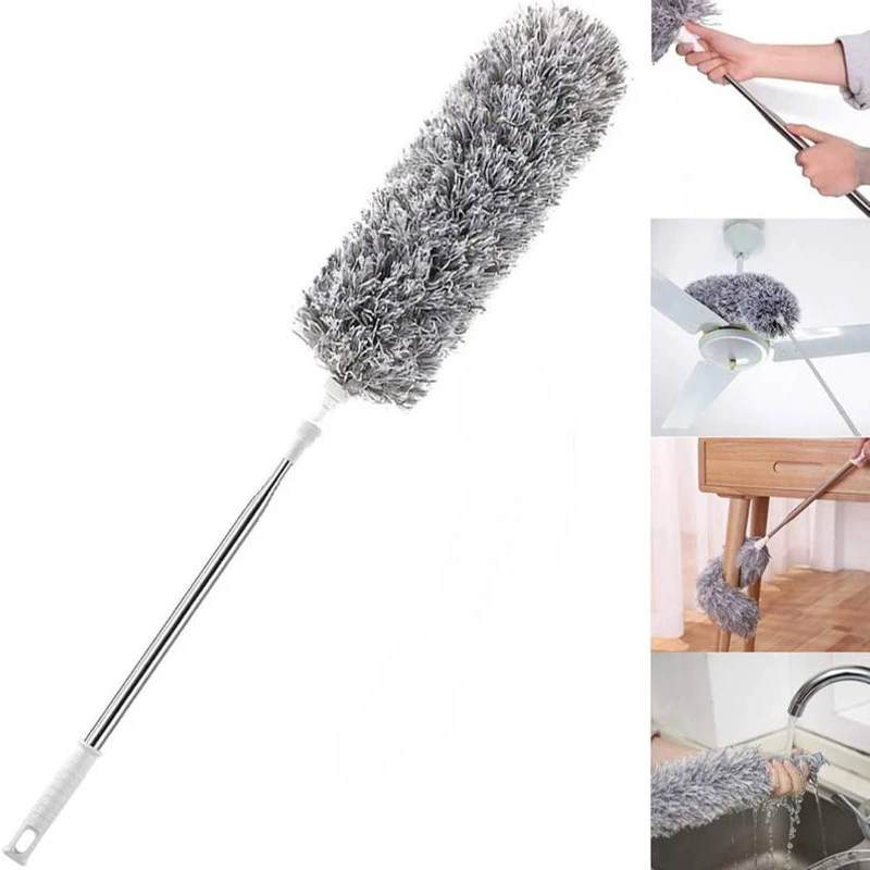 Fan Cleaner Brush with Long Rod - Image 3