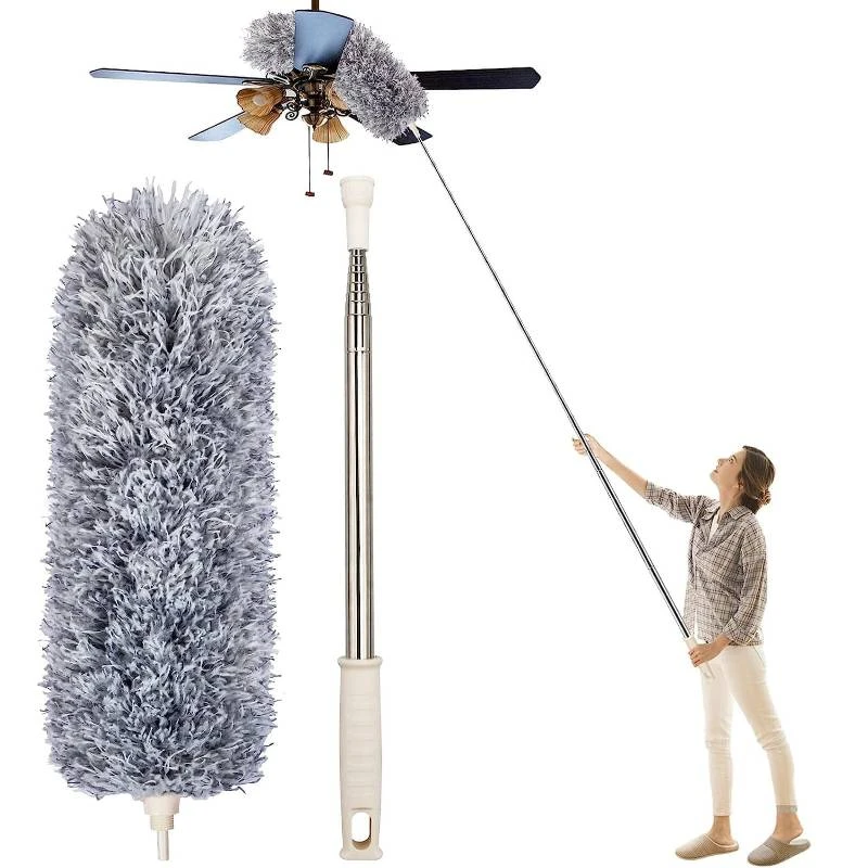 Fan Cleaner Brush with Long Rod