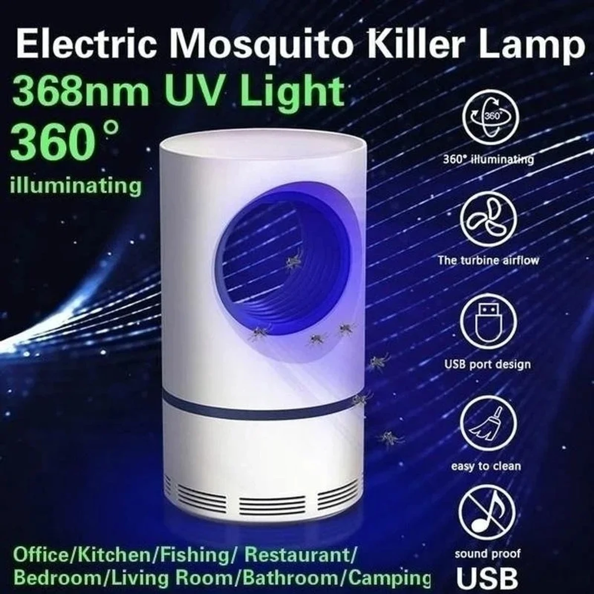 USB Mosquito Killer Lamp